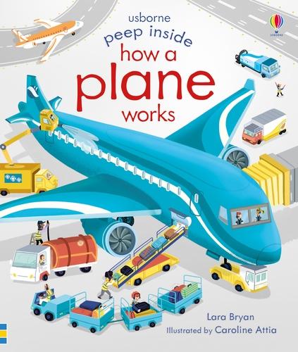 Peep Inside How a Plane Works - Peep Inside (Board book)