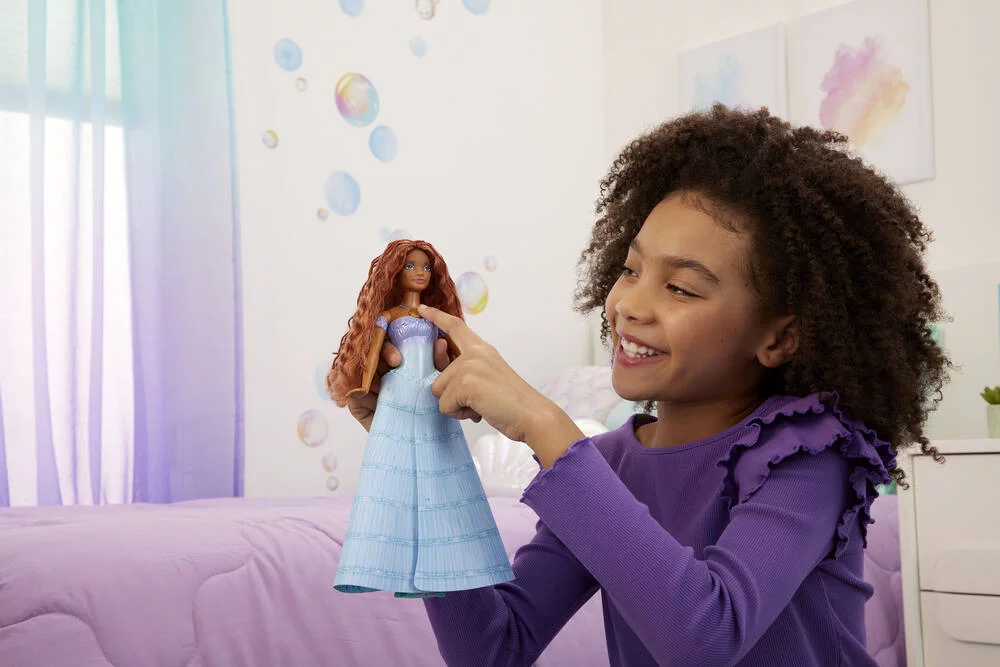 DISNEY - POUPEE ARIEL SIRENE 2 EN 1