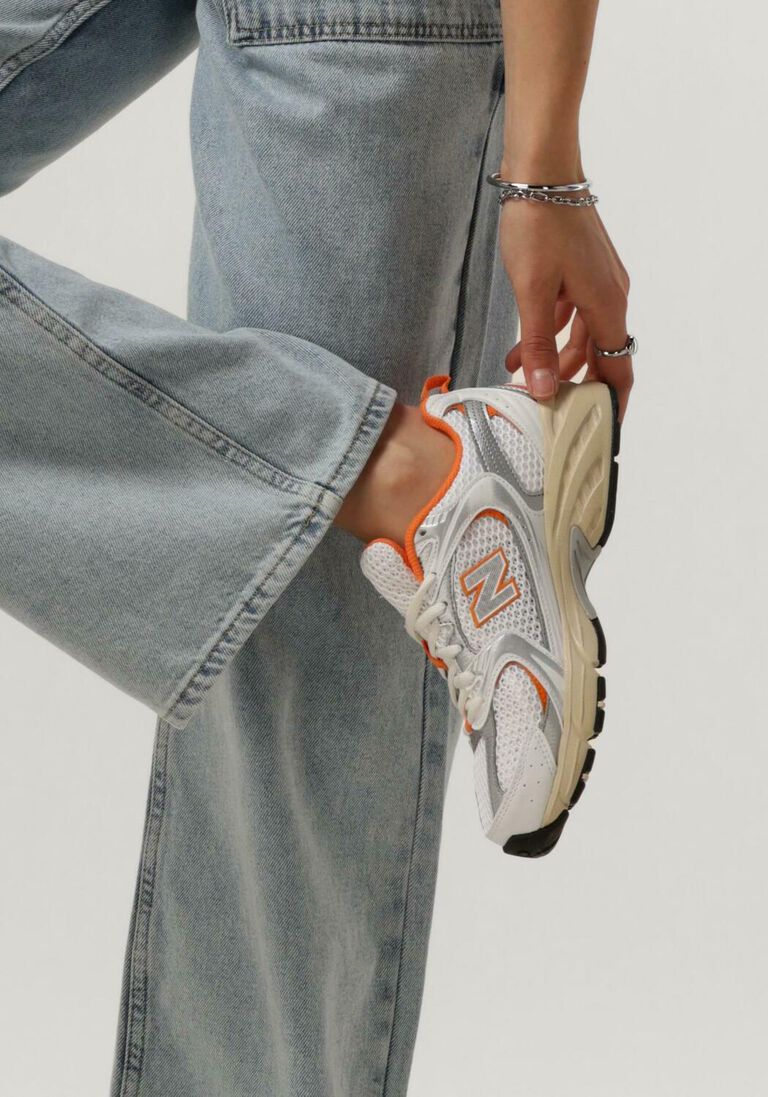NEW BALANCE witte new balance lage sneakers mr530 d