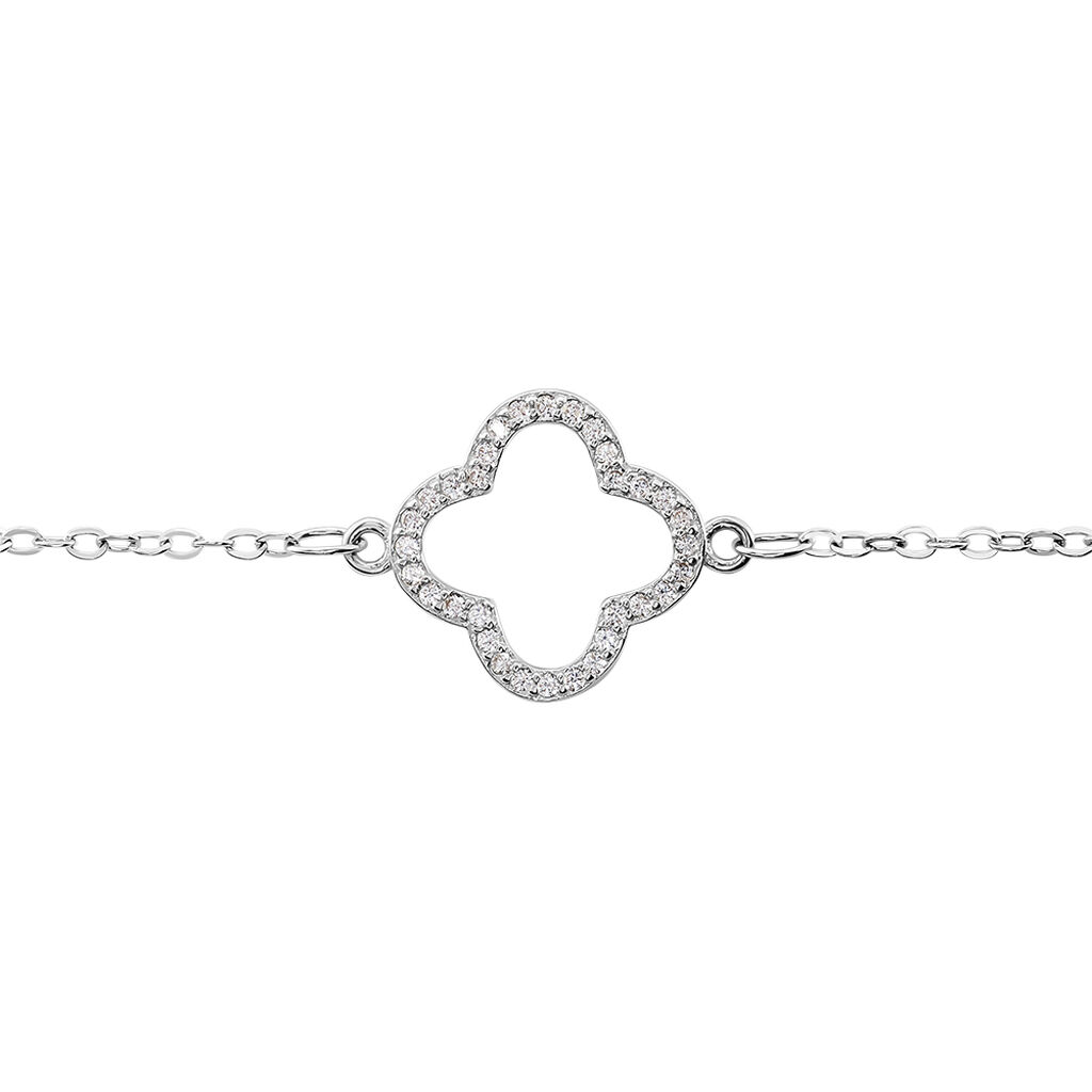 Bracelet Argent Blanc Finnegan Oxyde De Zirconium