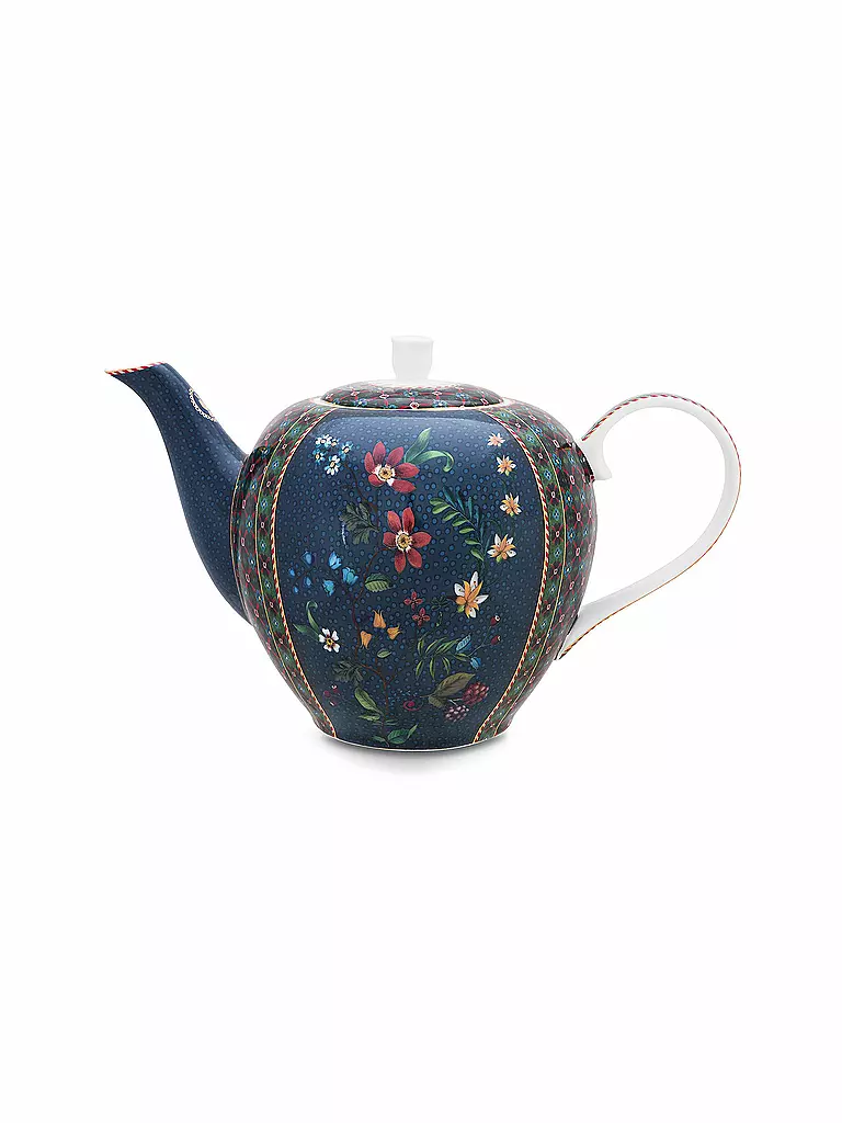 PIP STUDIO Teekanne Large BERRY BLUES 1600ml Blue dunkelblau