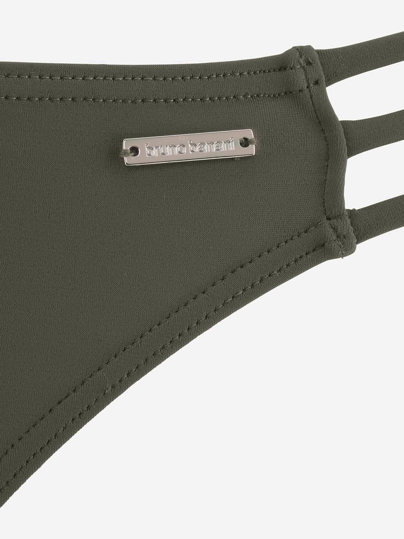 Bikini triangle rubans décoratifs sur le débardeur et le pantalon