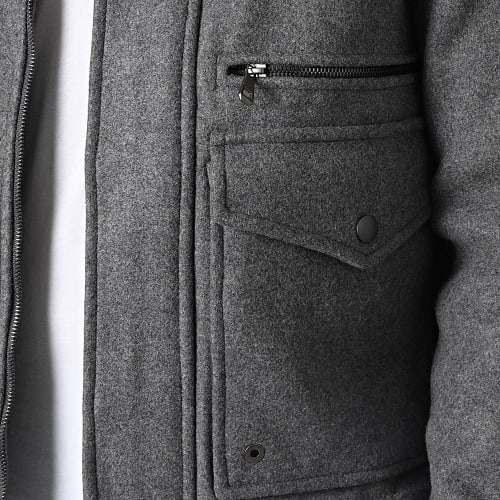 Veste Zippée 5130 Gris Anthracite Chiné