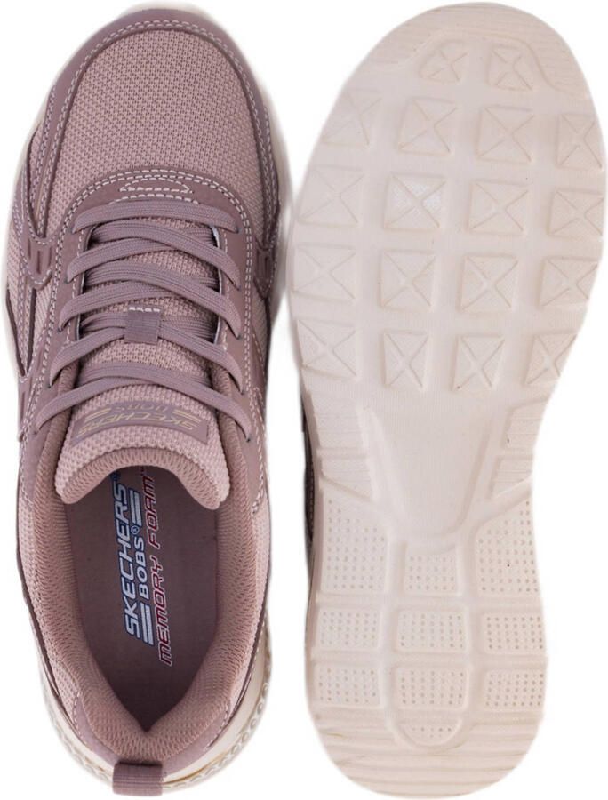 Skechers Bobs Vision Air dames sneakers mauve Paars Extra comfort Memory Foam