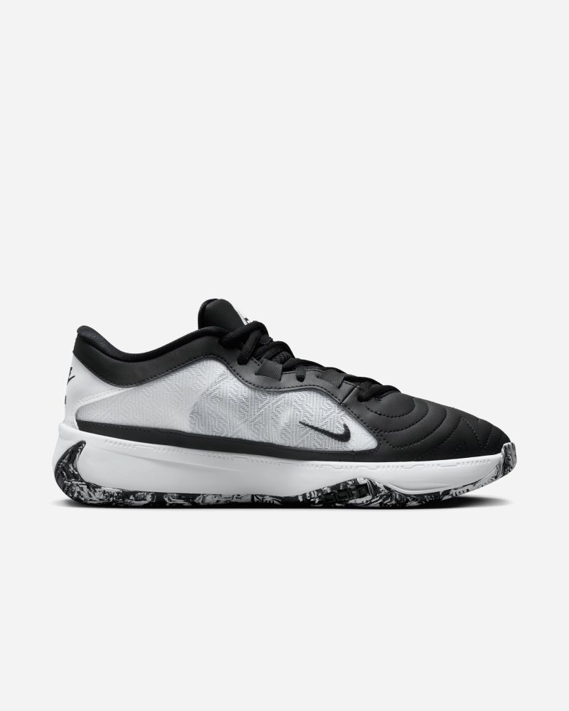 Chaussures de basket Nike Zoom Freak 5 Blanc & Noir pour homme