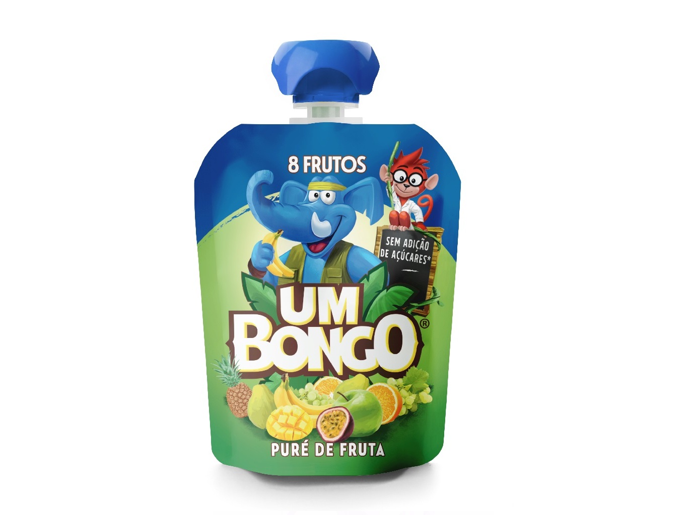 POLPA UM BONGO 8 FRUTOS 90G
