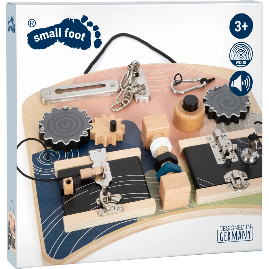small foot® Motorikbrett Schlösser und Rotation