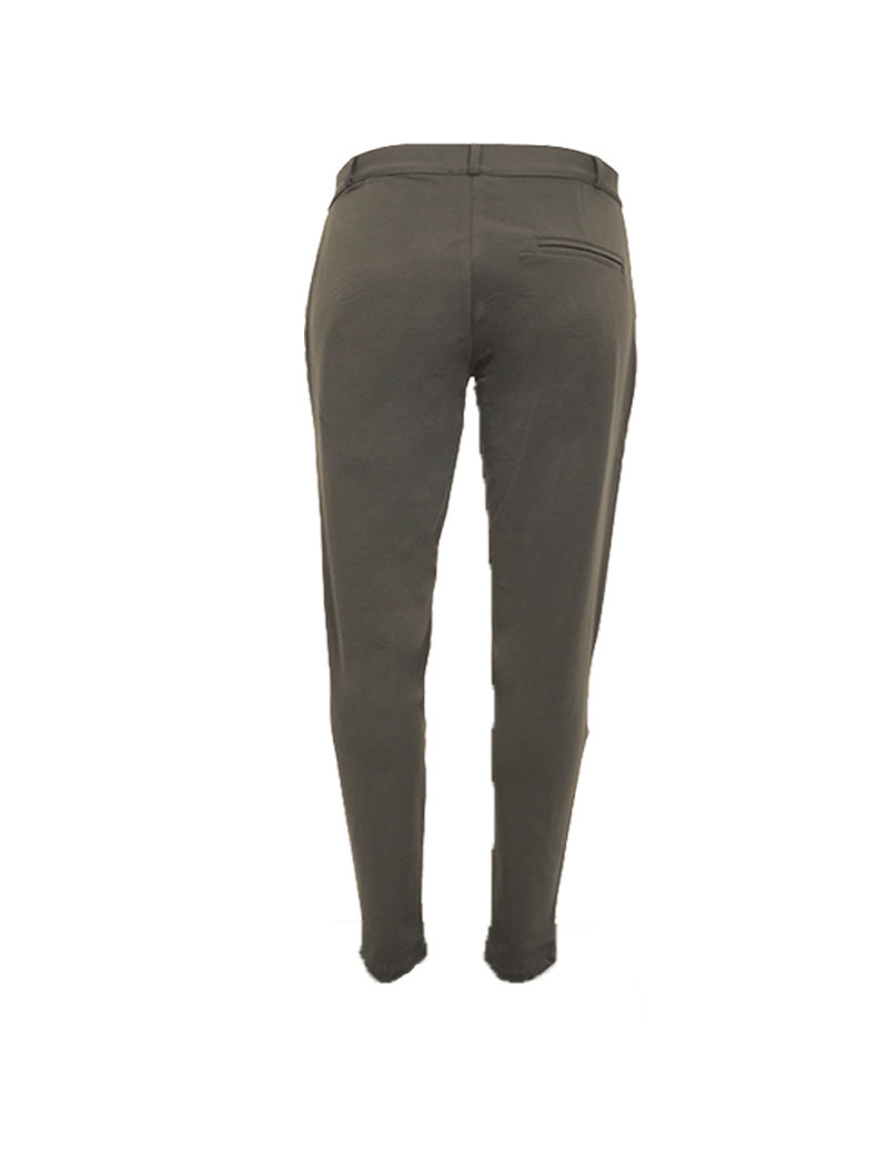 HBT BASICS - CHRISTINA PANTALON CITY SLIM KAKI/CUIVRE