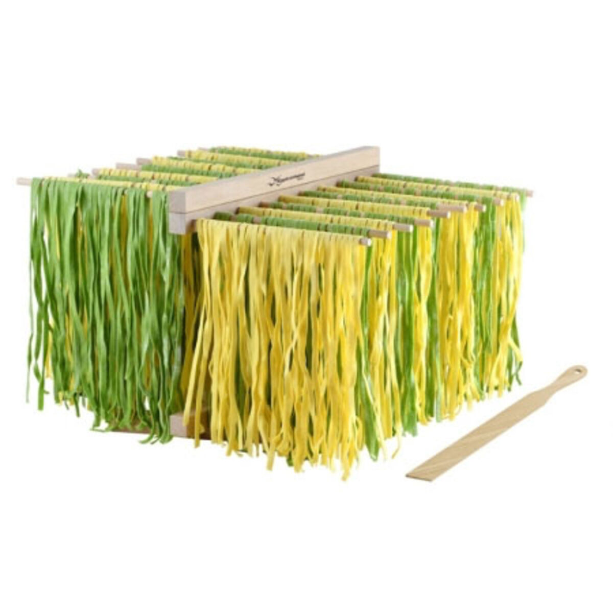 Pasta tørkestativ XL i Bøk