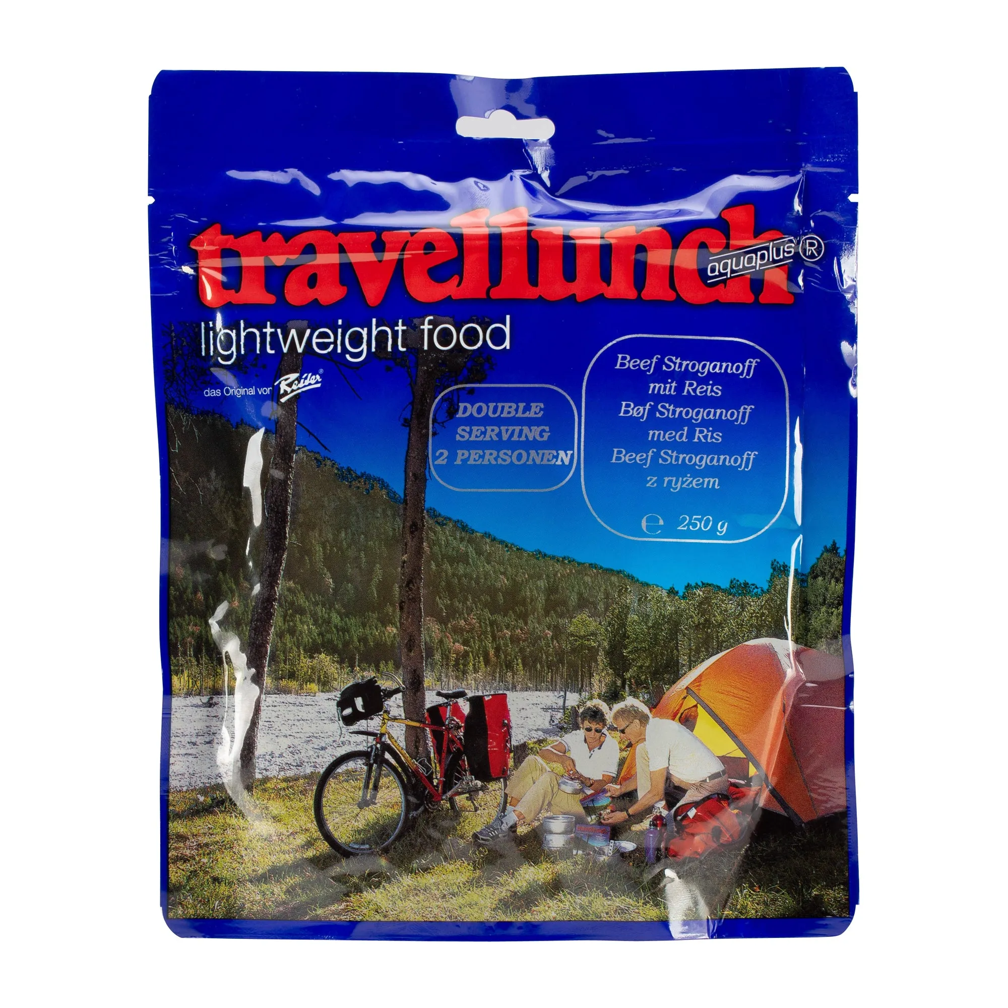 Travellunch -  Beef Stroganoff mit Reis 2er Packung