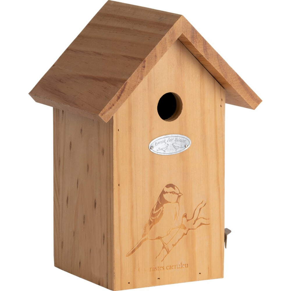 Esschert Design Nestkast Pimpelmees Silhouet Naturel