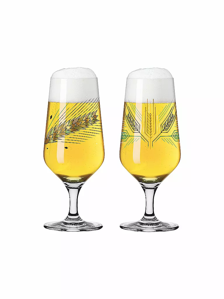 RITZENHOFF Bierglas 2er Set Brauchzeit Andreas Preis 2022 bunt