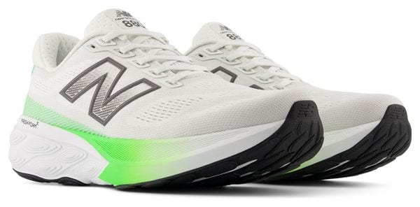 Chaussures Running New Balance Fresh Foam X 880 v15 Blanc/Vert Homme