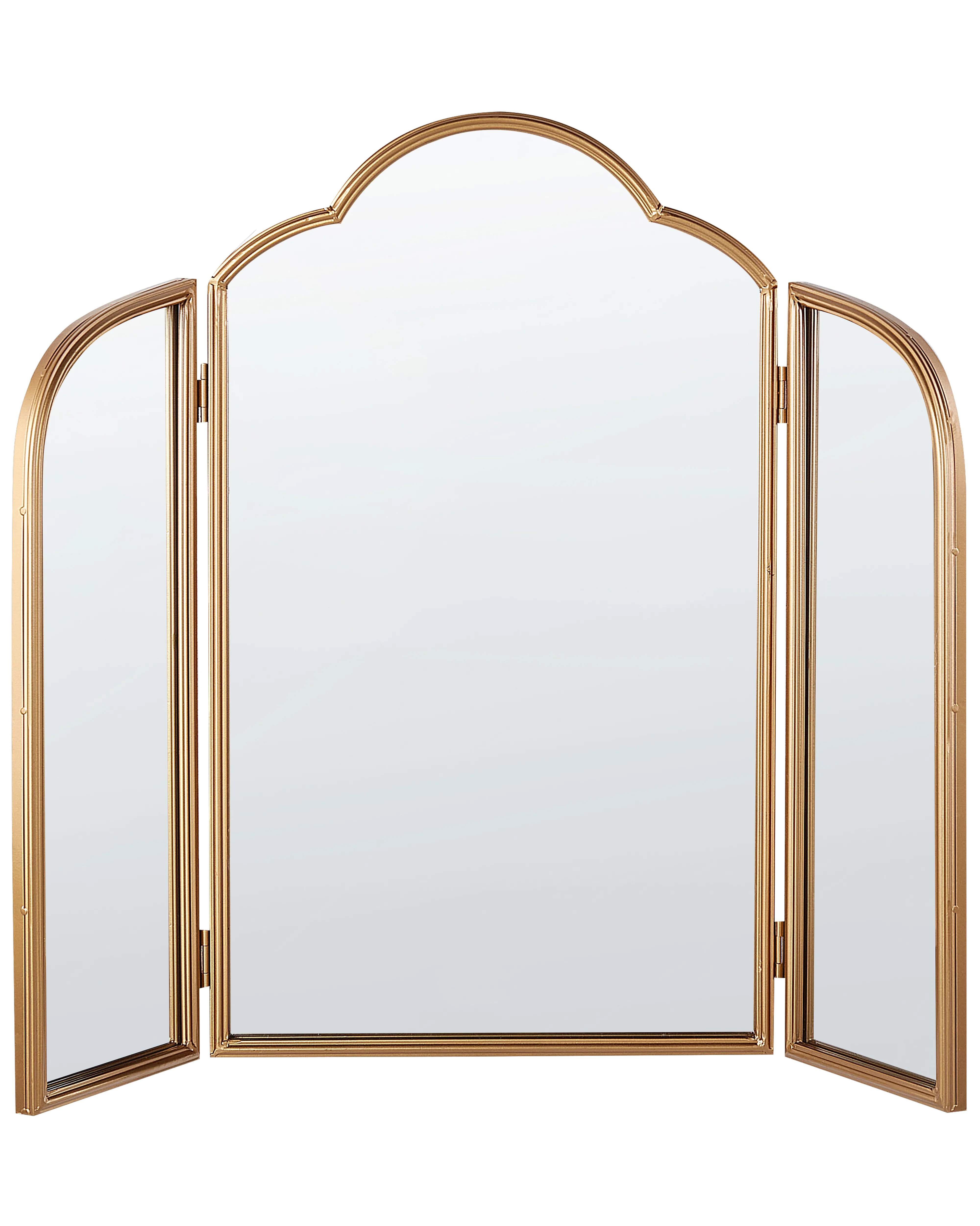 Kaptafel spiegel SAVILLY Goud