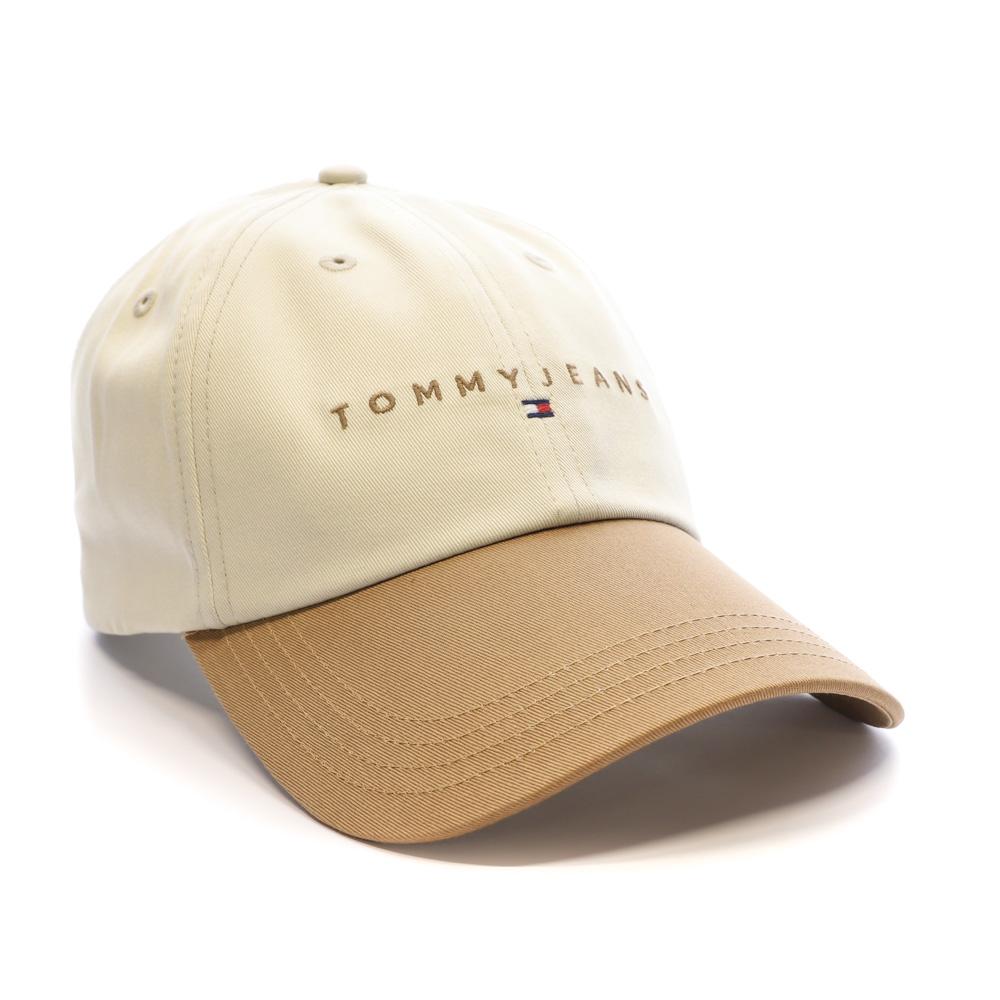Tommy Hilfiger Casquette Beige Homme Tommy Hilfiger Linear