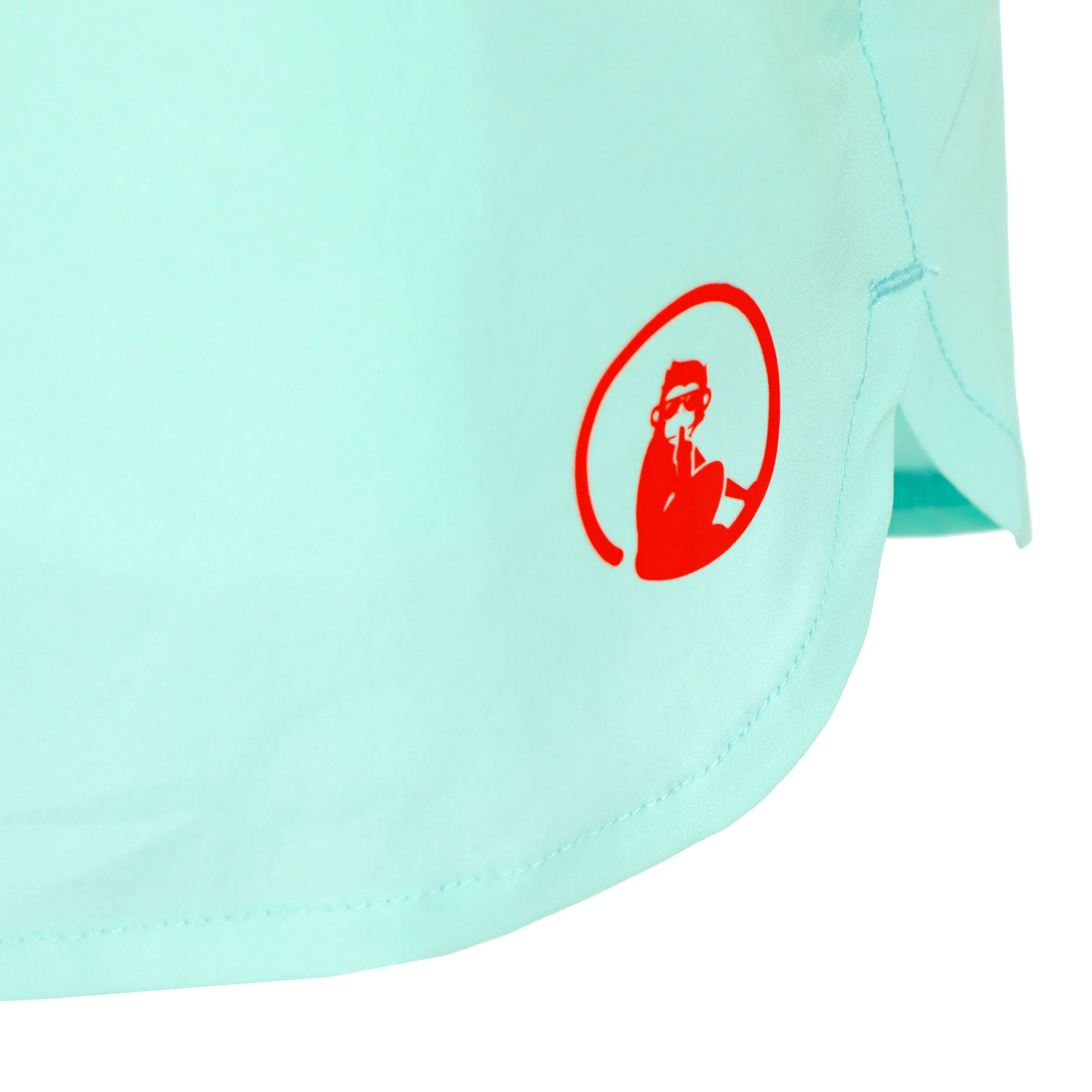 Quiet Please Wild Match 2in1 Short Avec Poche-balles Femmes - Turquoise , Rouge