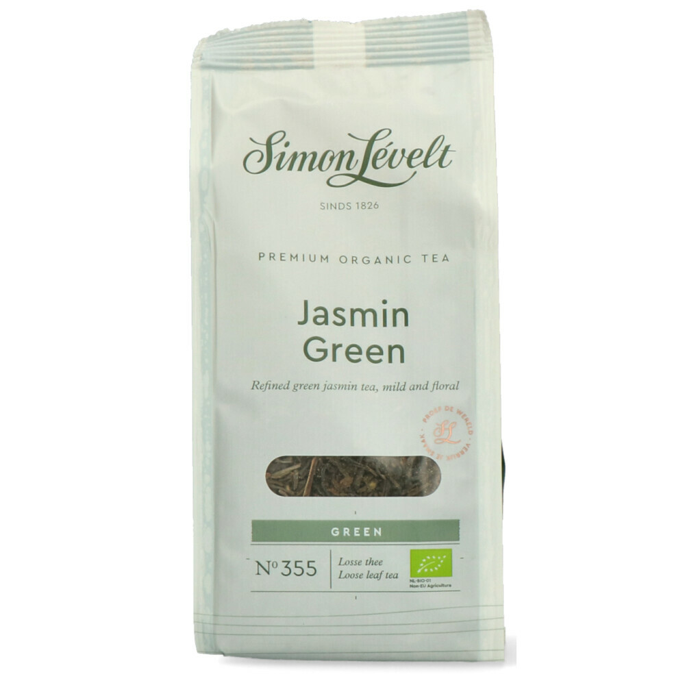 Simon Levelt Premium Organic Tea Jasmin Green90 gr