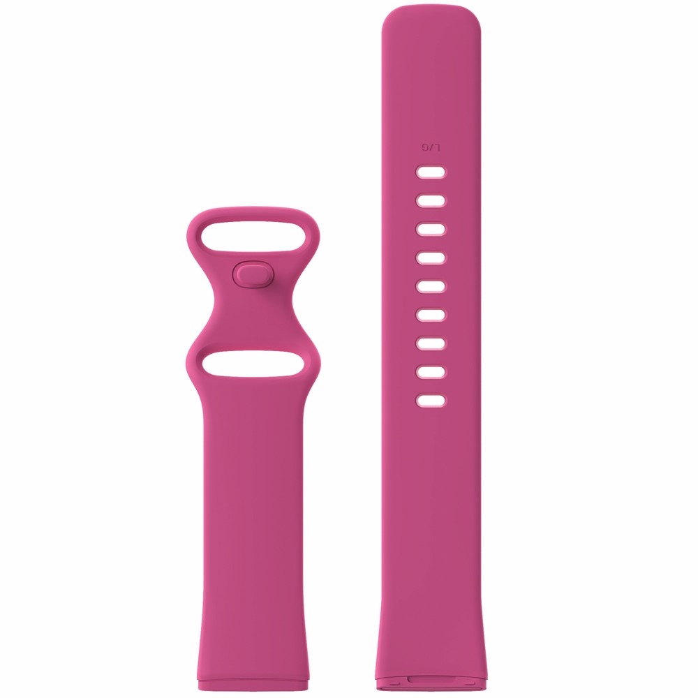 Fitbit Versa 4 / Versa 3 / Sense 2 / Sense Silikon Sport Armband (Gelenkumfang 160-200mm) - Pink