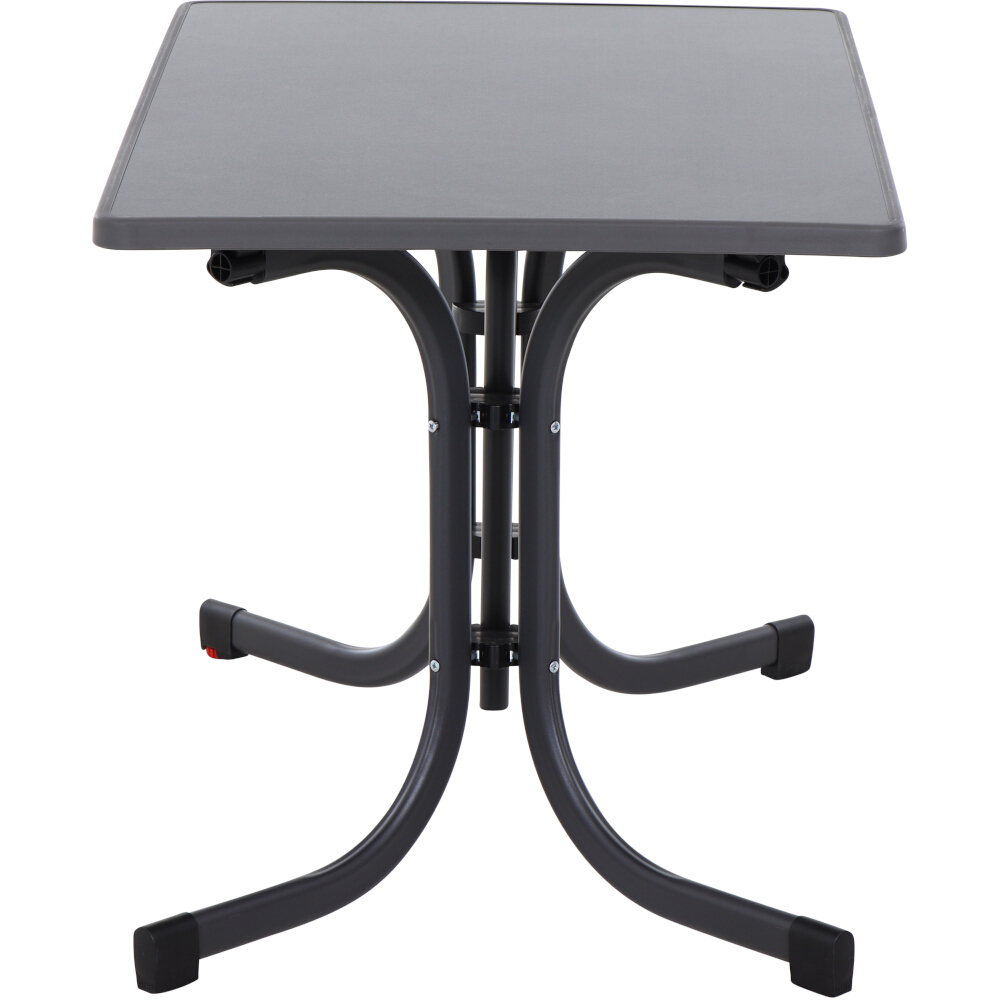 Klapptisch PACO - matt-anthrazit - Stahl - 110x70 cm