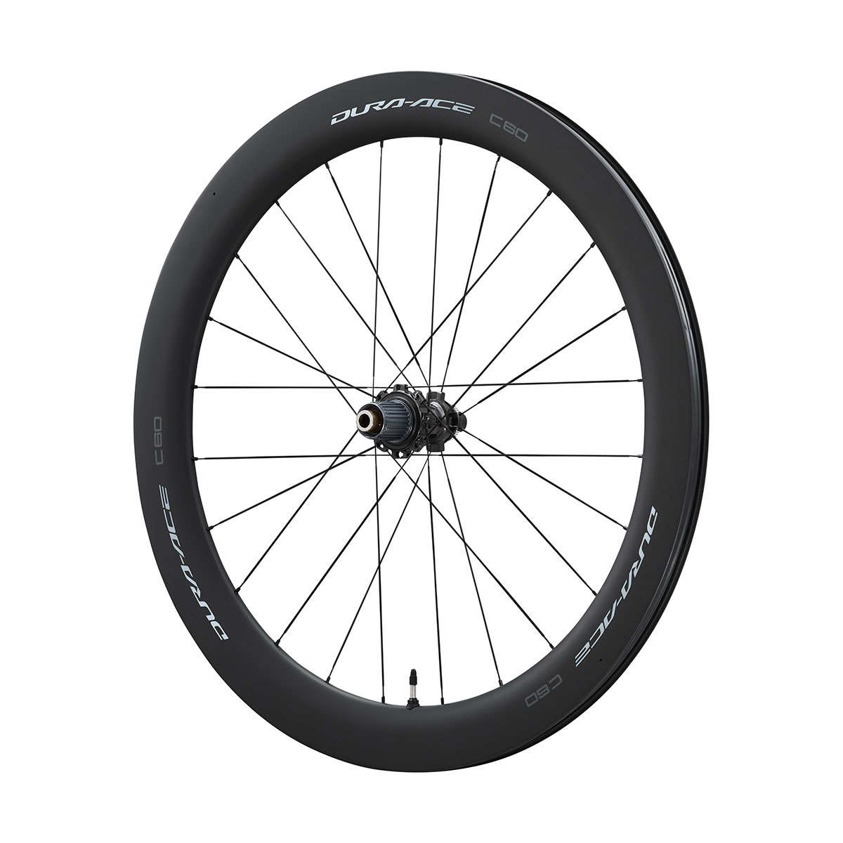 Shimano Dura-Ace R9270 C60 Tubeless Disc Achterwiel Steekas