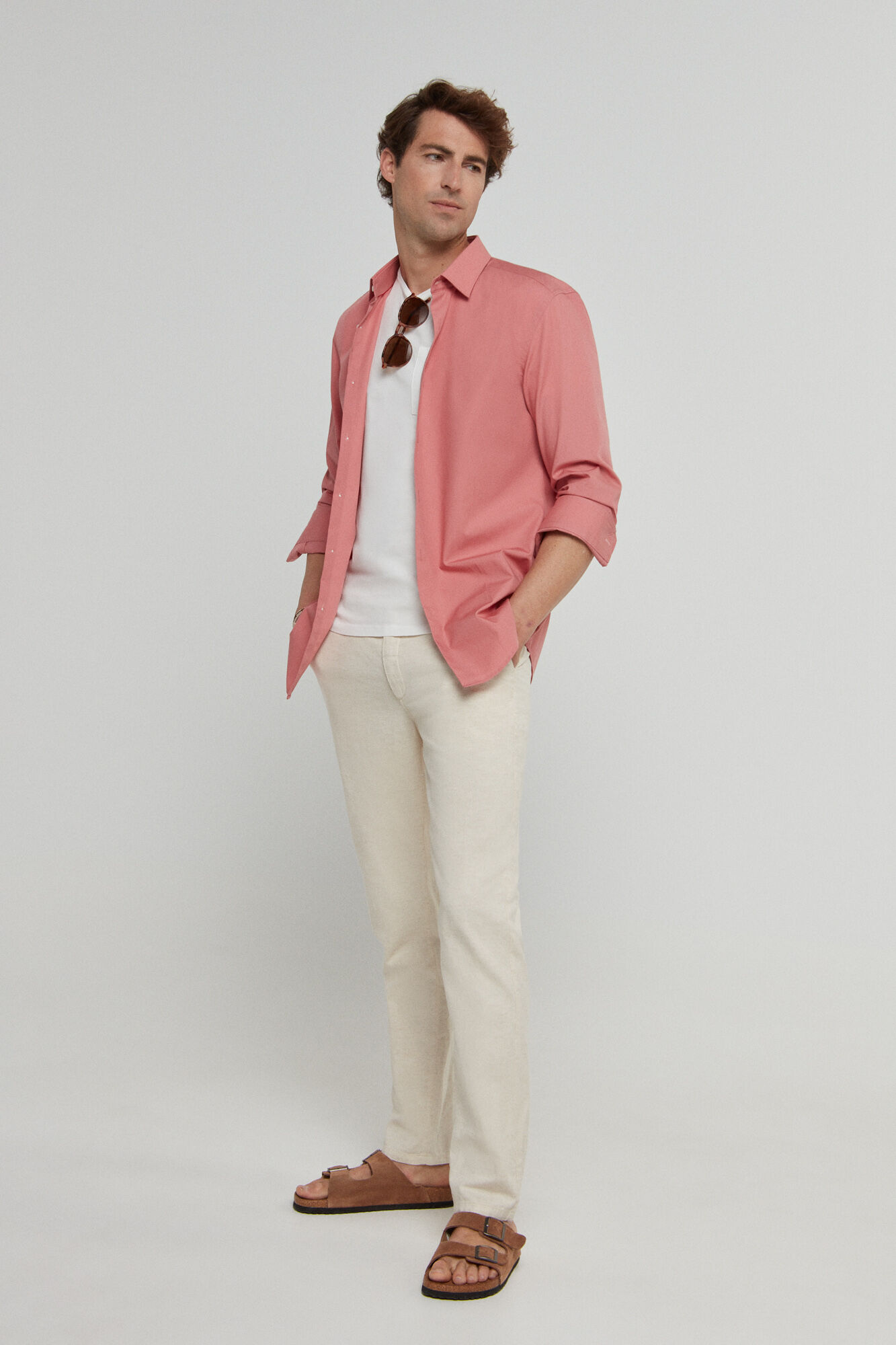Camisa social - rosa