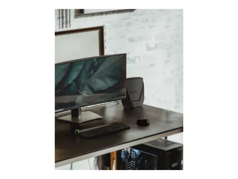 Synology WRX560 - Trådløs router - mesh 4-port switch - 1GbE, 2.5GbE - WAN-porte: 2