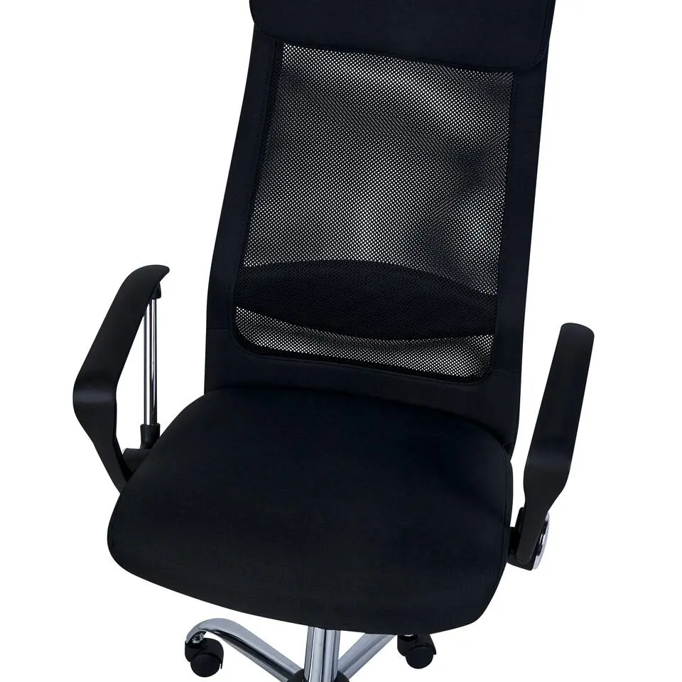 PIONEER II - Bureaustoel - Zwart - Polyester