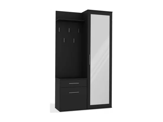 DUO ARMOIRE DUO NOIR MAT