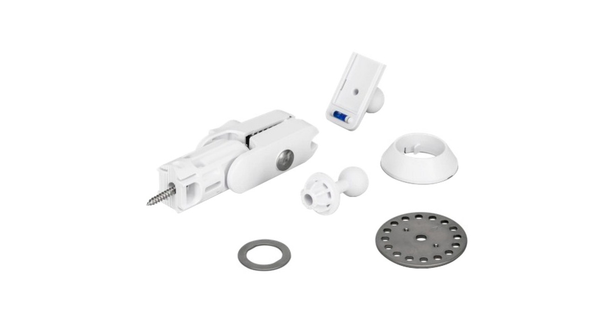 UbiquitiQuickmount montagebeugel houder  (Wit, Gereedschapsloze snelmontage voor Ubiquiti CPE-producten)