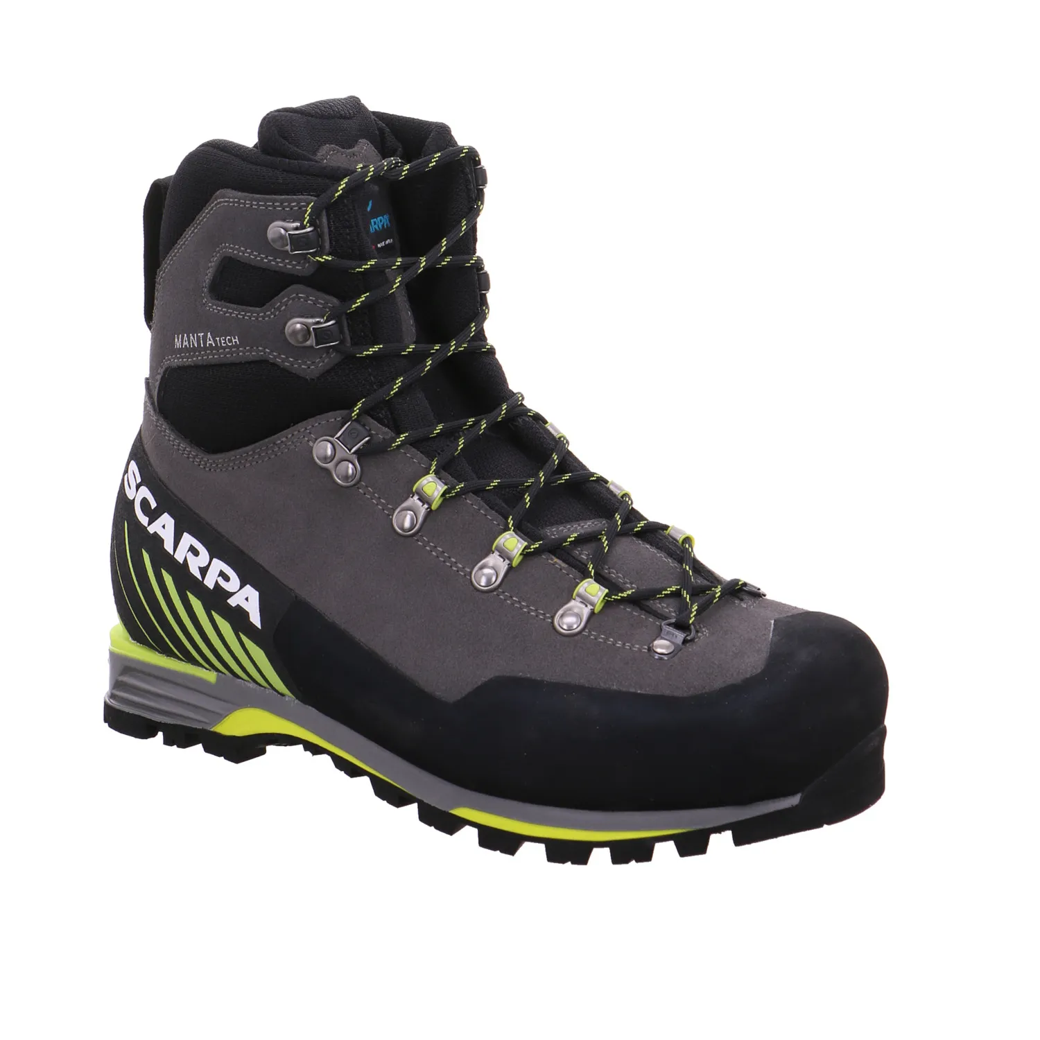 SCARPA Bergschuhe Grau Leder