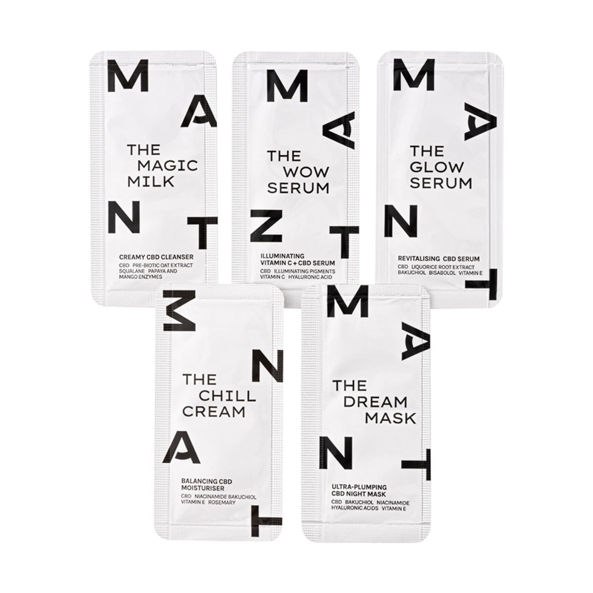 Skincare Sample Set Mantle
