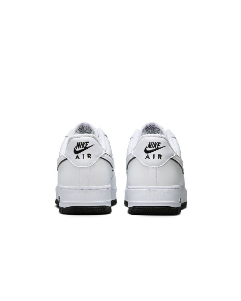 Chaussures Nike Air Force 1 '07 Blanc & Noir pour homme