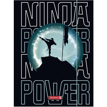 BRUNNEN Sammelmappe Karton Ninja Power, A3