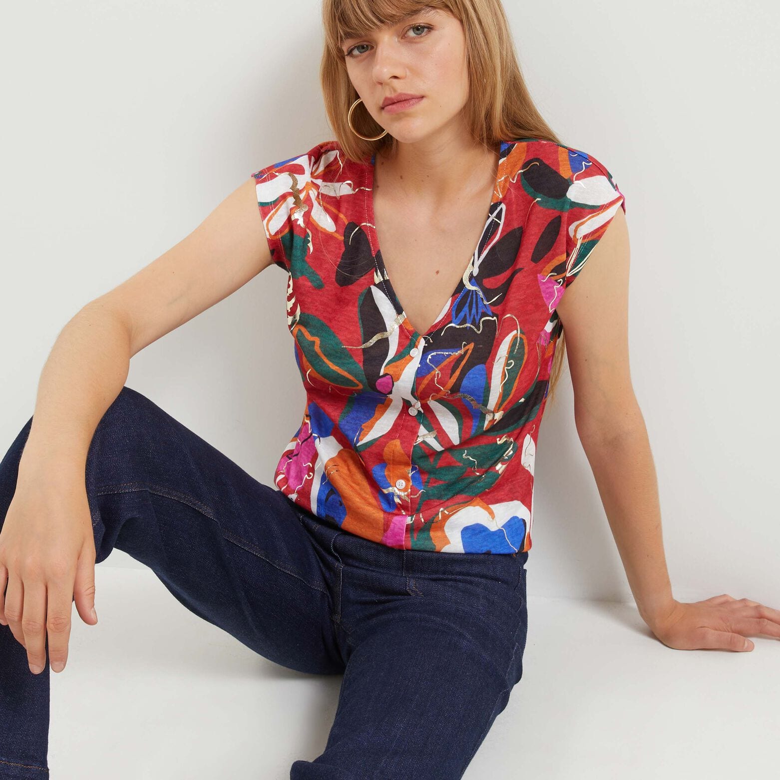 Tshirt imprimé femme