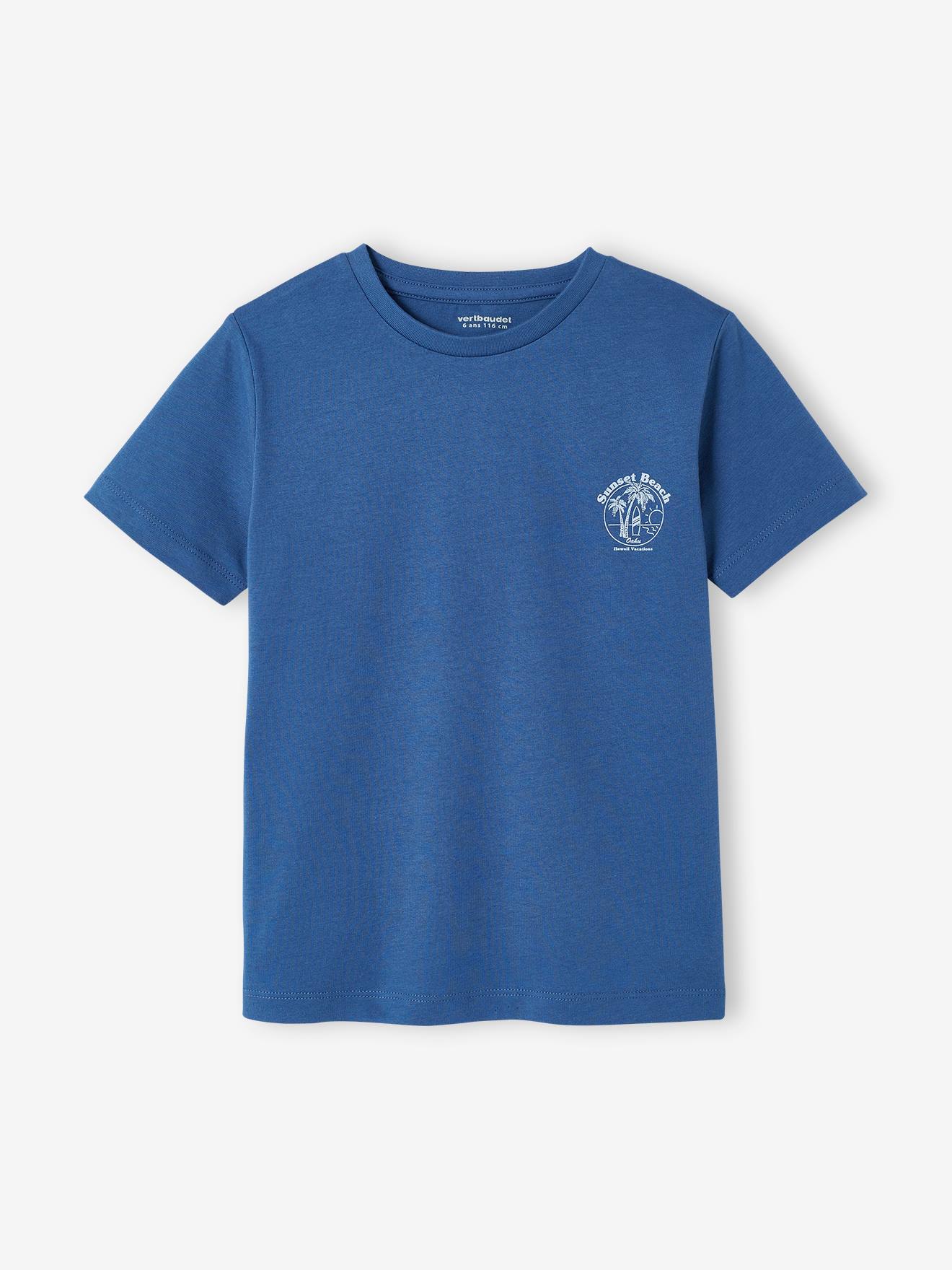 Conjunto com 3 camisetas de manga curta sortidas para meninos, na cor amarela.