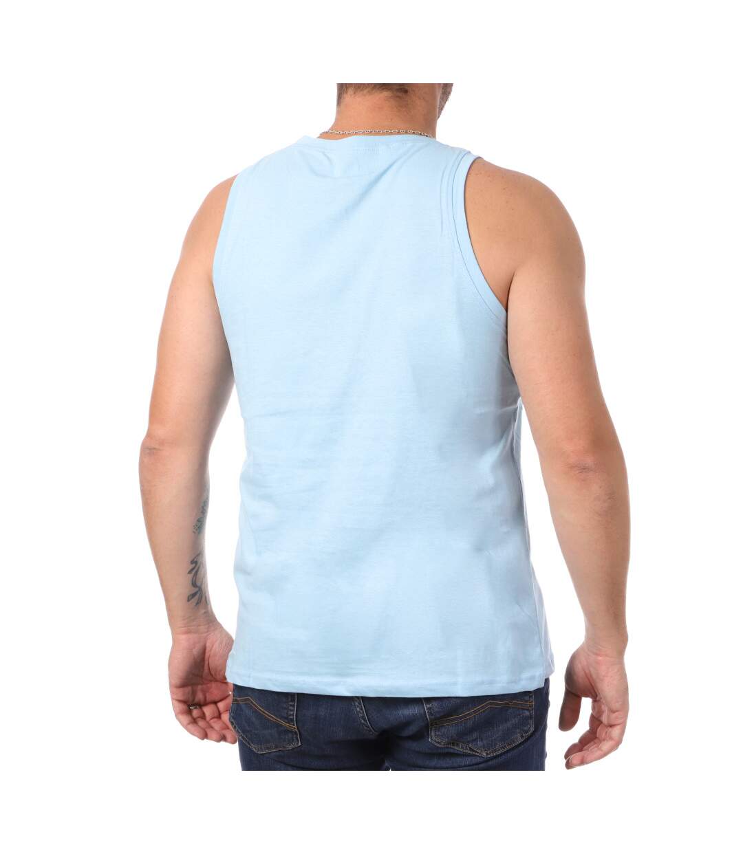 Débardeur Bleu Clair Homme Le Cooper Olaho