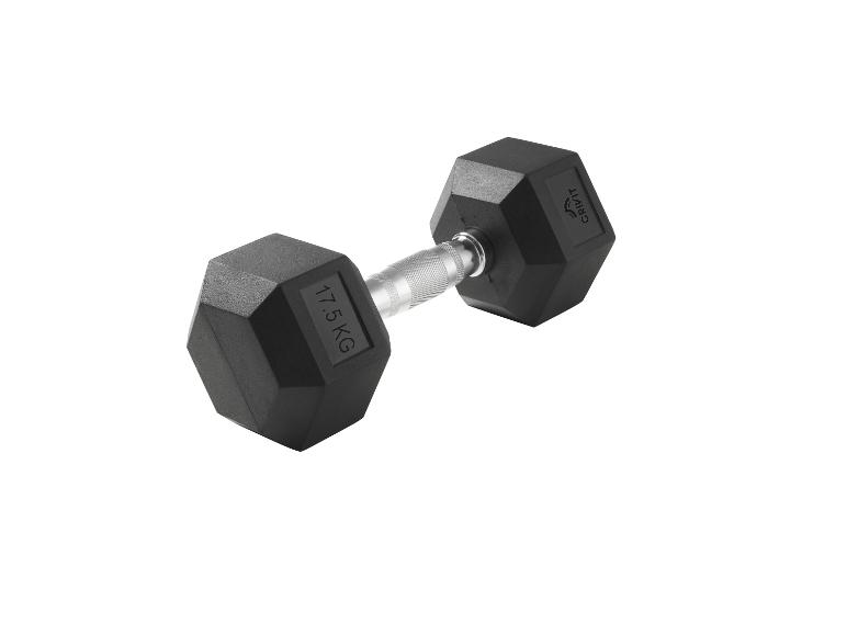 Hexagon dumbbell 17,5 kg