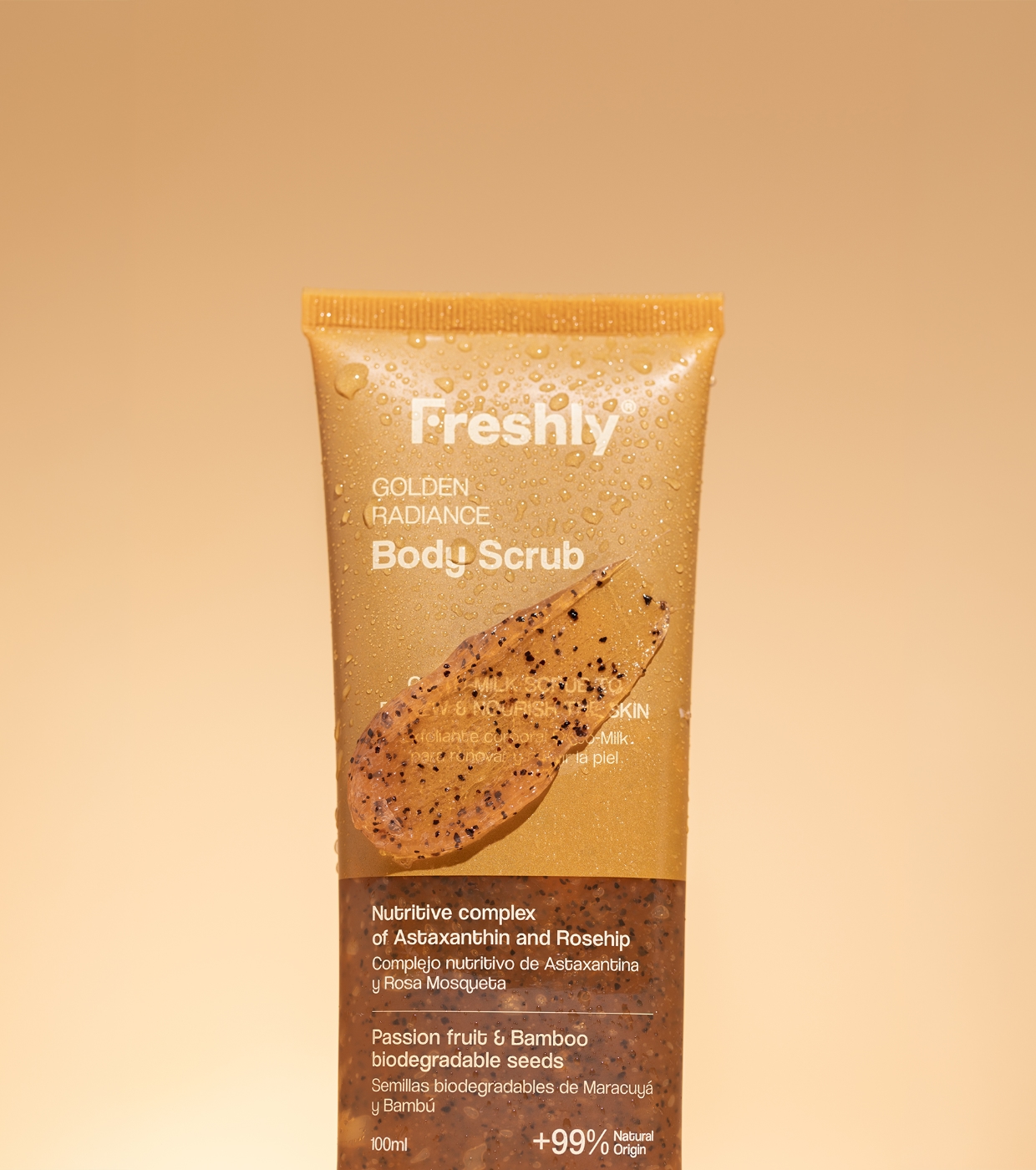 Freshly Cosmetics - Esfoliante Corporal Golden Radiance