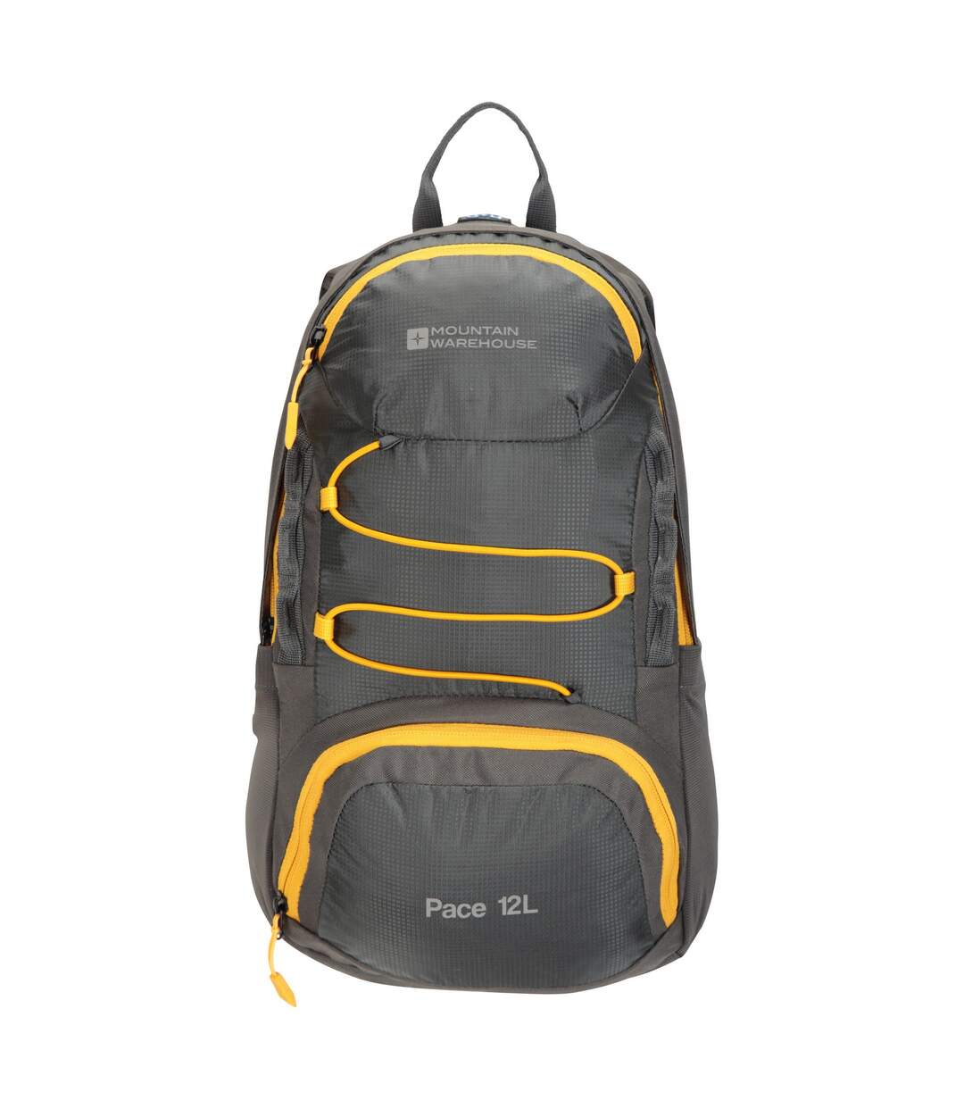 Mountain Warehouse - Sac à dos PACE (Gris / Jaune) (Taille unique) - UTMW1644