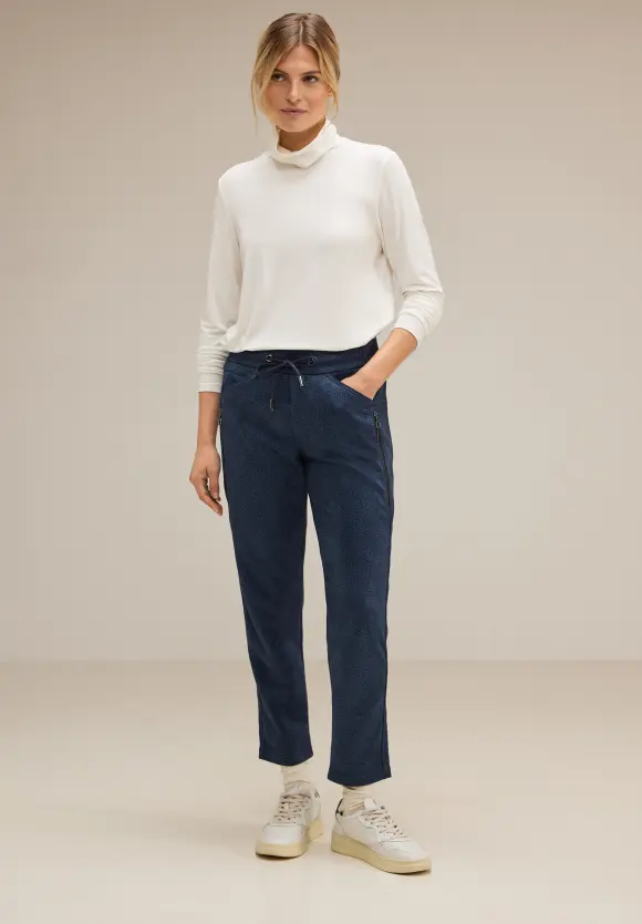 Loose Fit Hose  - deep blue