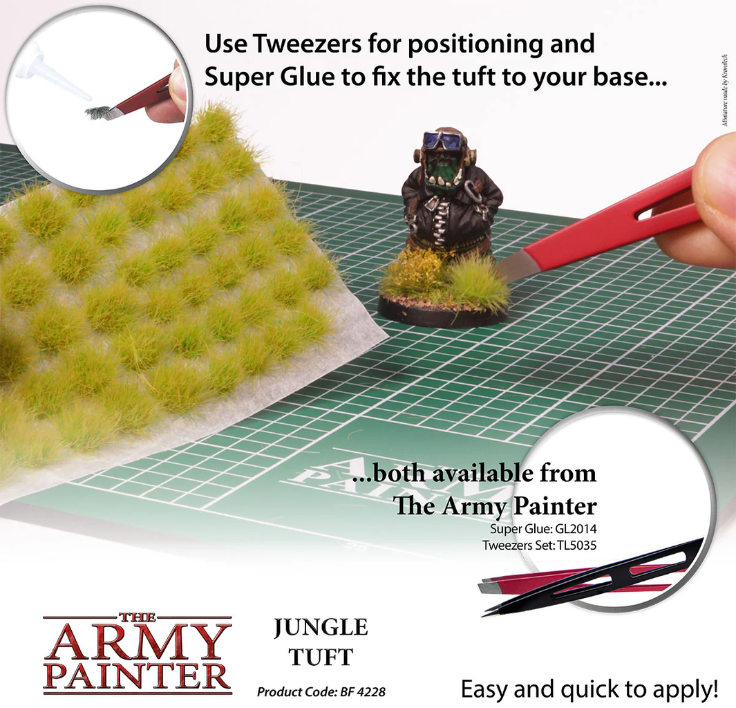The Army Painter  Jungle Tuft    Exotische Szenarien für deine Miniaturwelt