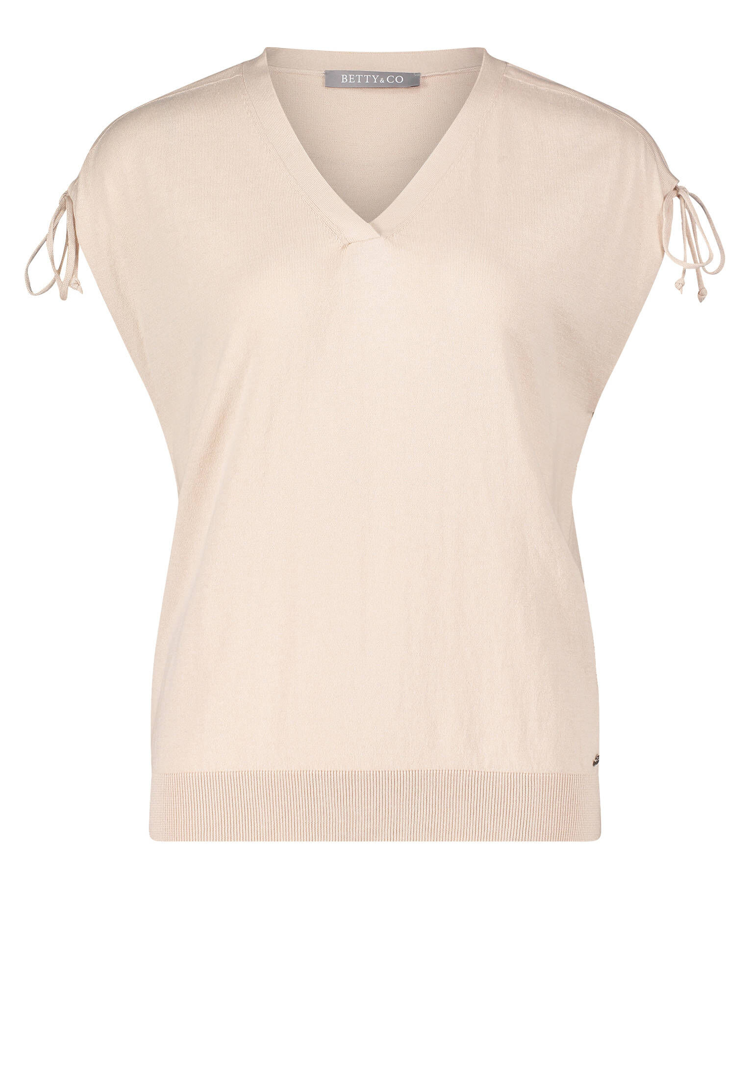 Betty & Co| Damen Feinstrickpullover ohne Arm