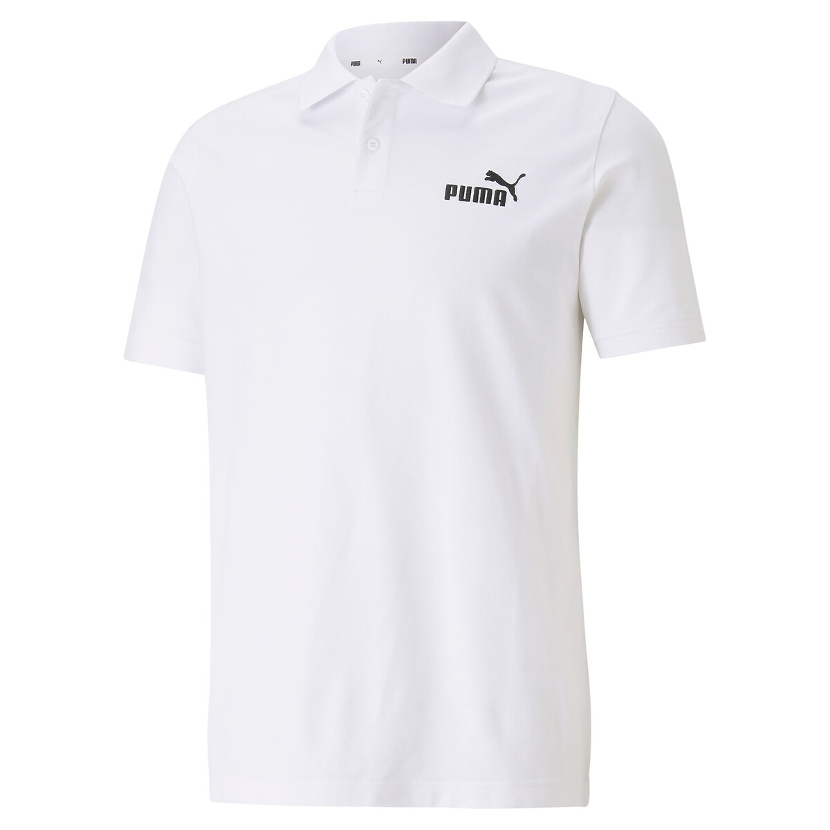 PUMA<br>Polo em algodão piqué essencial