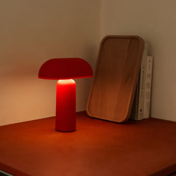 Normann Copenhagen - Porta LED Akku-Tischleuchte, schwarz