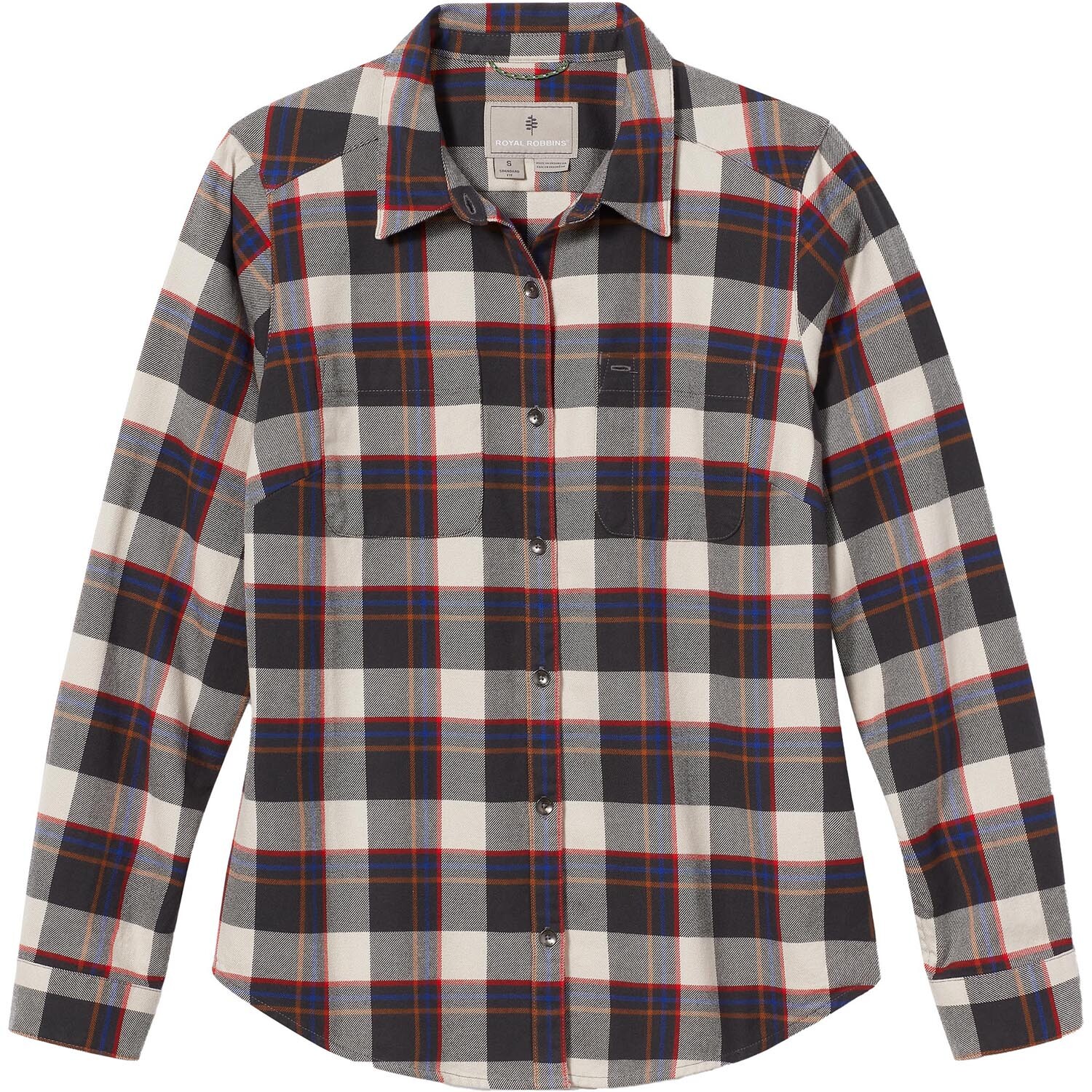 Royal Robbins Womens Lieback Organic Cotton Flannel L/S