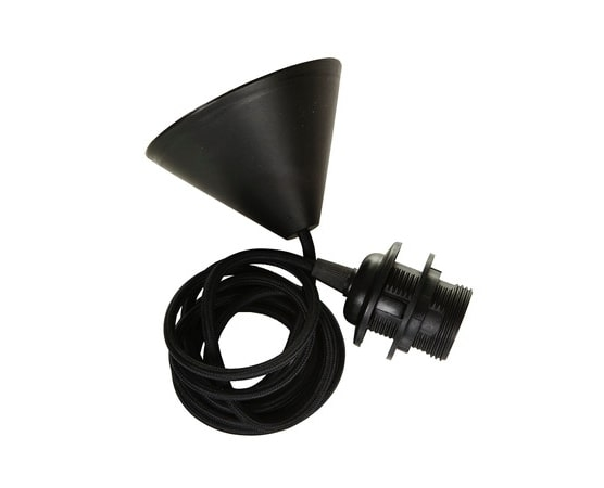 Hanglamp EOS XL Ø 75cm + koordset zwart Wit