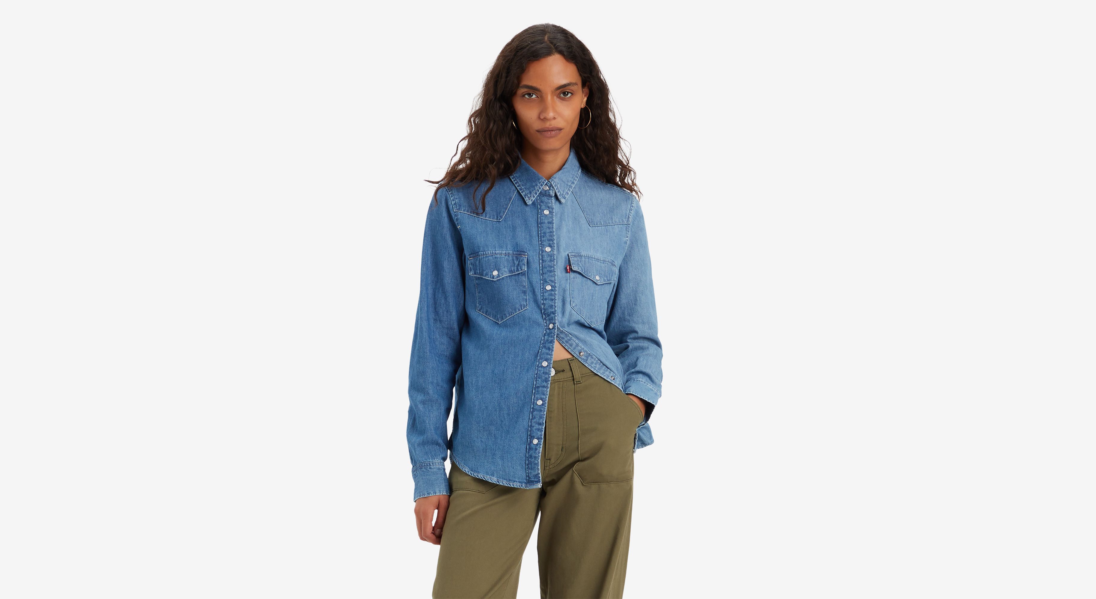 Chemise Western Ultimate Lightweight - Laser Craft 2 - Bleu