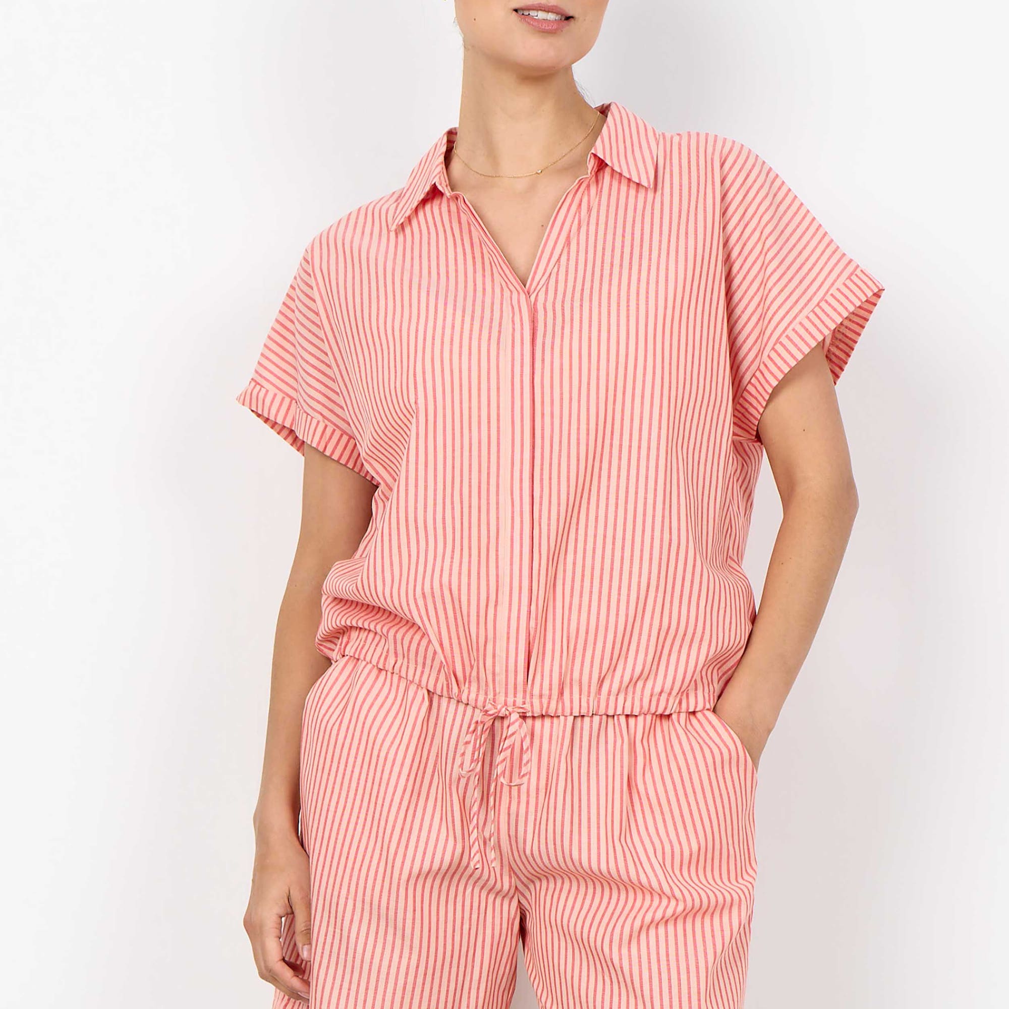 Blouse Femme corail