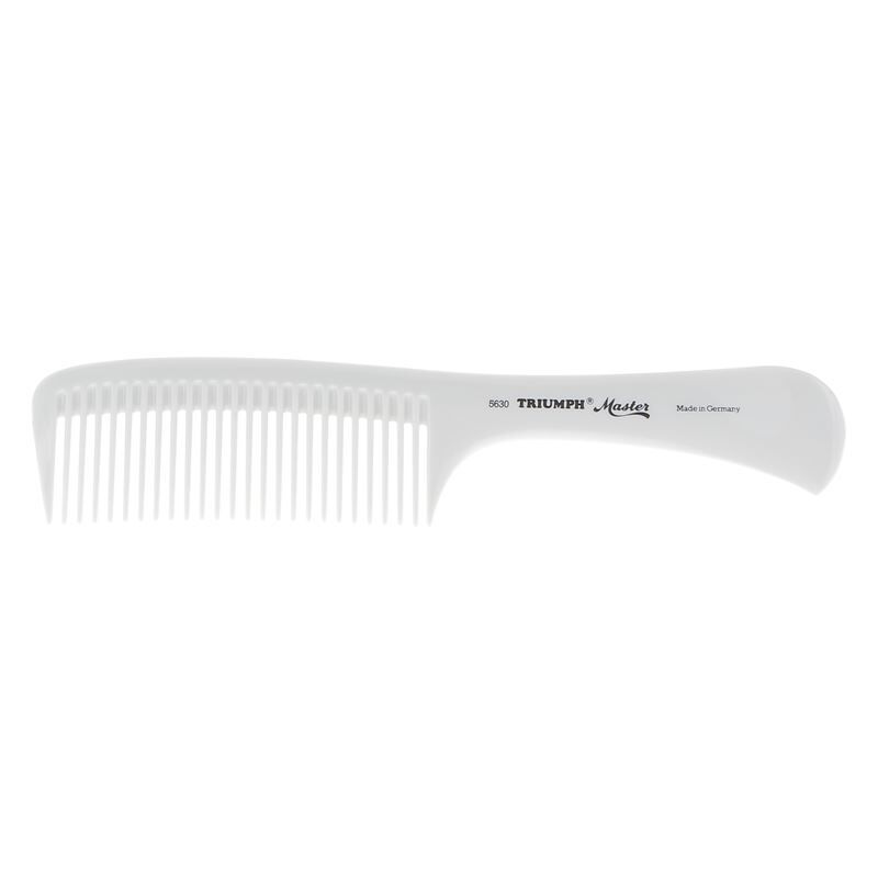 Peigne poignée T5630 Blanc