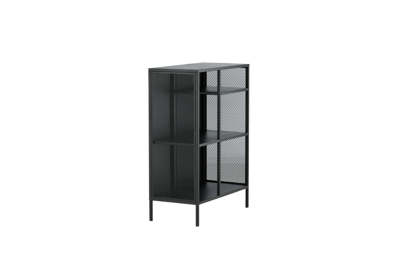 FjÃ´rd - Dressoir Zwart 40cm - Staal - Misha